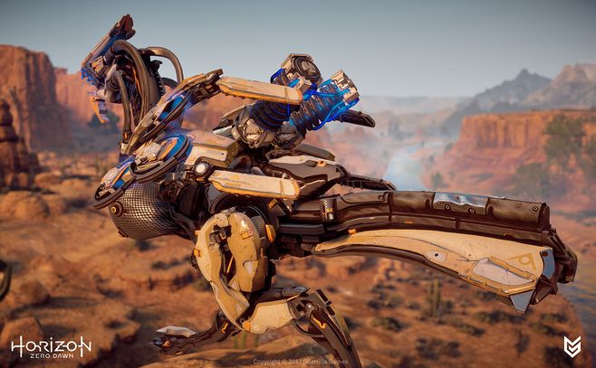 Guerrilla Games《地平线 零之曙光》的艺术宝库